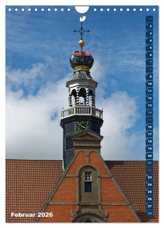 Produktbild: Emden - Sehenswertes der Seehafenstadt (Wandkalender 2026 DIN A4 hoch), CALVENDO Monatskalender