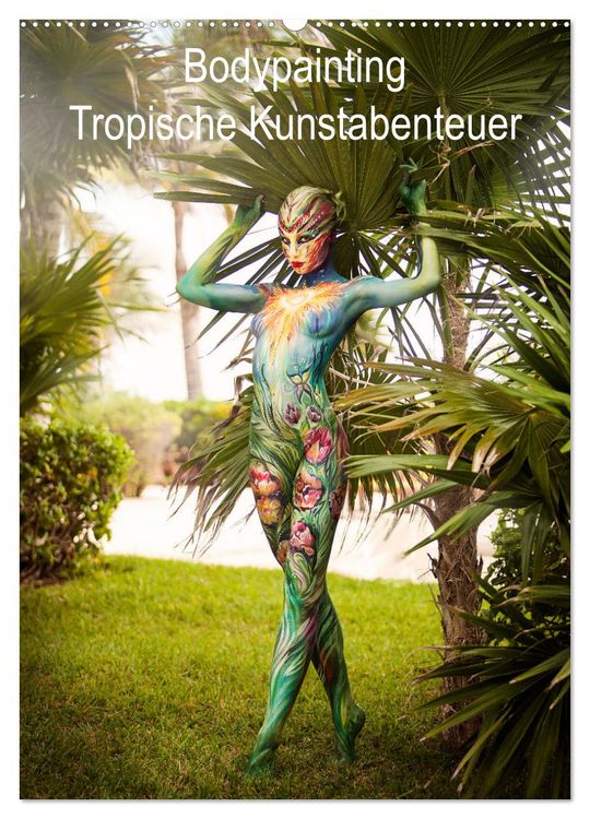 Produktbild: Tropical Artventures (Wandkalender 2026 DIN A2 hoch), CALVENDO Monatskalender