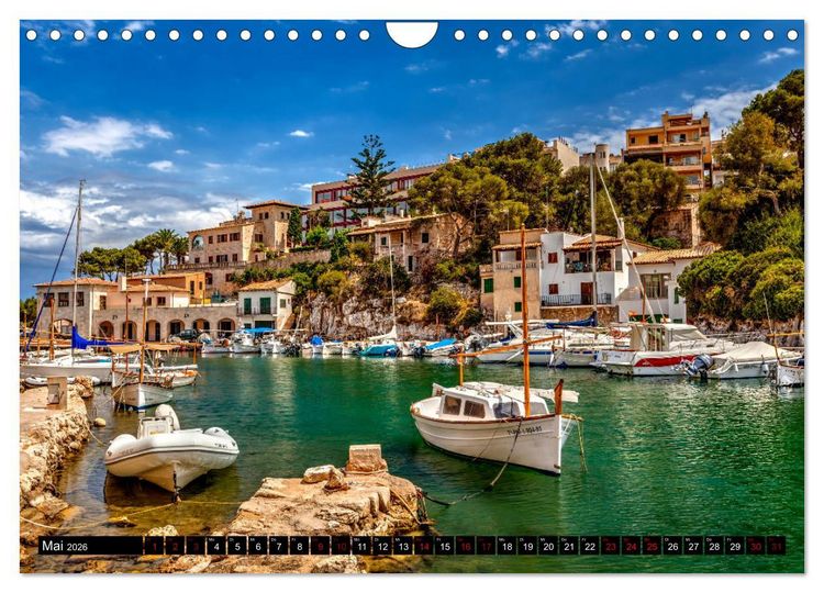 Produktbild: Mallorca - Cala Figuera Spezial (Wandkalender 2026 DIN A4 quer), CALVENDO Monatskalender