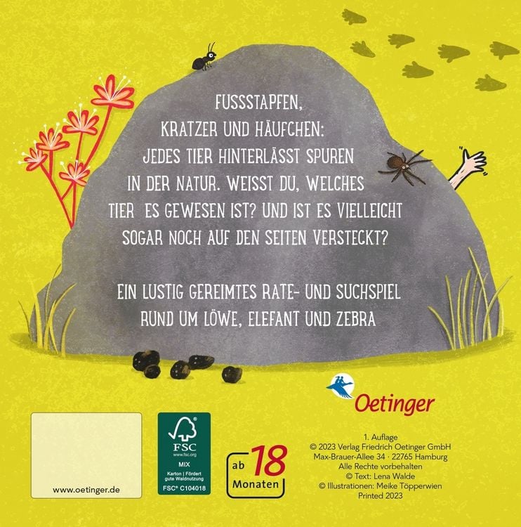 Produktbild: Welches Tier war hier?