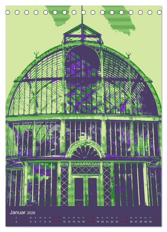 Produktbild: POP-ART meets G&ouml;teborg (Tischkalender 2026 DIN A5 hoch), CALVENDO Monatskalender