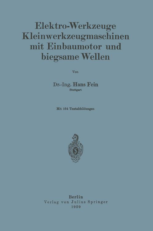 Produktbild: Elektro-Werkzeuge Kleinwerkzeugmaschinen mit Einbaumotor und biegsame Wellen