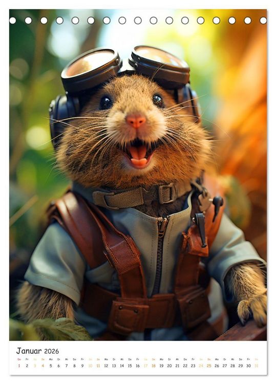 Produktbild: Quokka Business - Die s&uuml;&szlig;esten Kollegen der Welt (Tischkalender 2026 DIN A5 hoch), CALVENDO Monatskalender