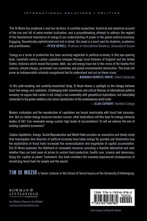 Produktbild: Carbon Capitalism