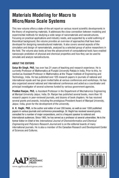 Produktbild: Materials Modeling for Macro to Micro/Nano Scale Systems