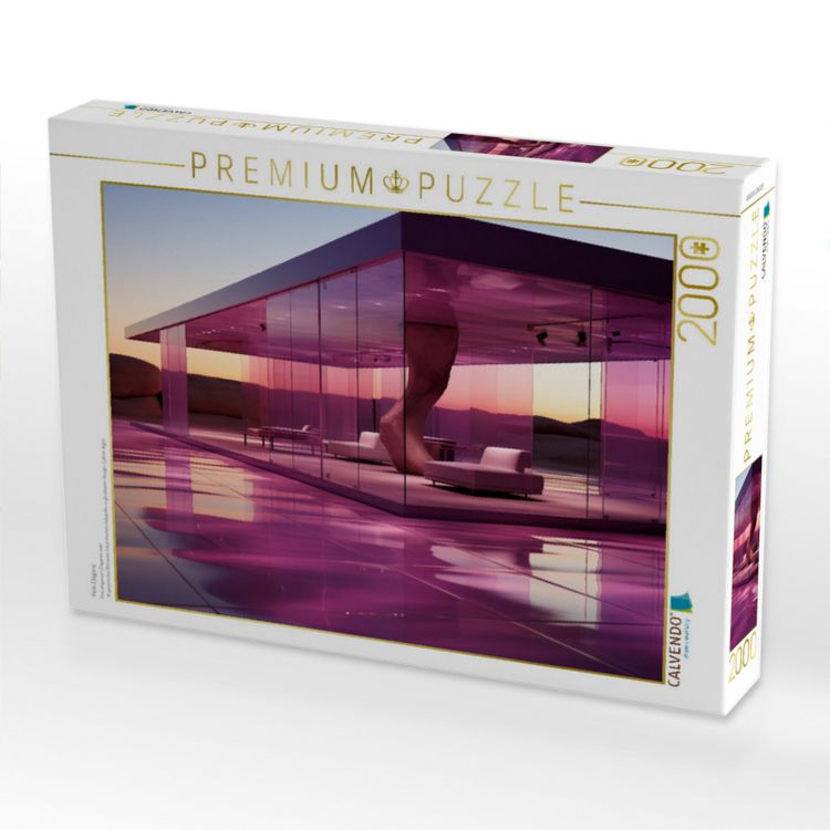 Produktbild: CALVENDO Puzzle Pink Eleganz | 2000 Teile Lege-Gr&ouml;&szlig;e 90x67cm Foto-Puzzle f&uuml;r gl&uuml;ckliche Stunden