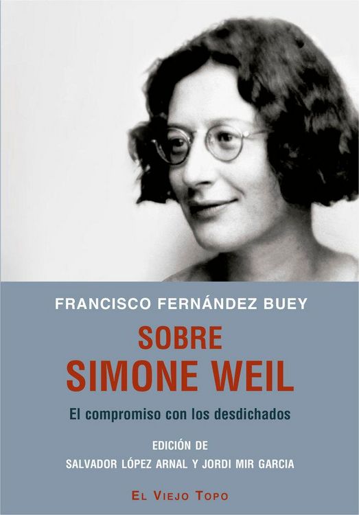 Produktbild: Sobre Simone Weil : el compromiso con los desdichados