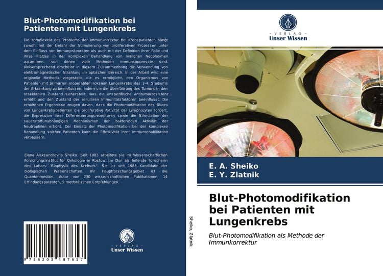 Produktbild: Blut-Photomodifikation bei Patienten mit Lungenkrebs