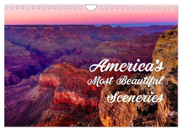 Produktbild: America&rsquo;s Most Beautiful Sceneries (Wall Calendar 2026 DIN A4 landscape), CALVENDO 12 Month Wall Calendar