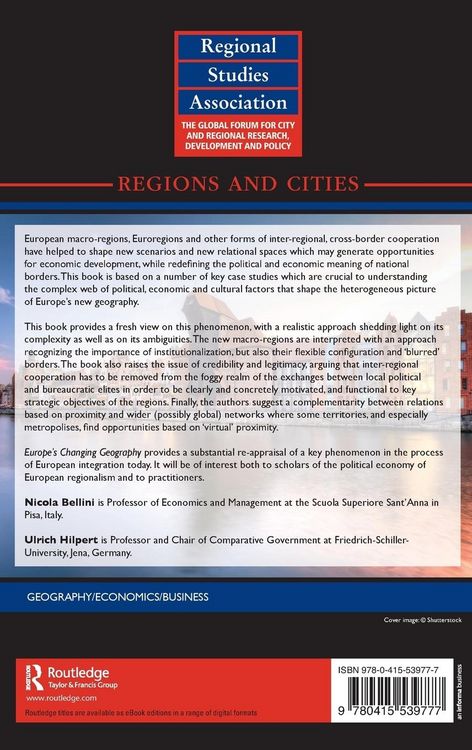 Produktbild: Europe's Changing Geography