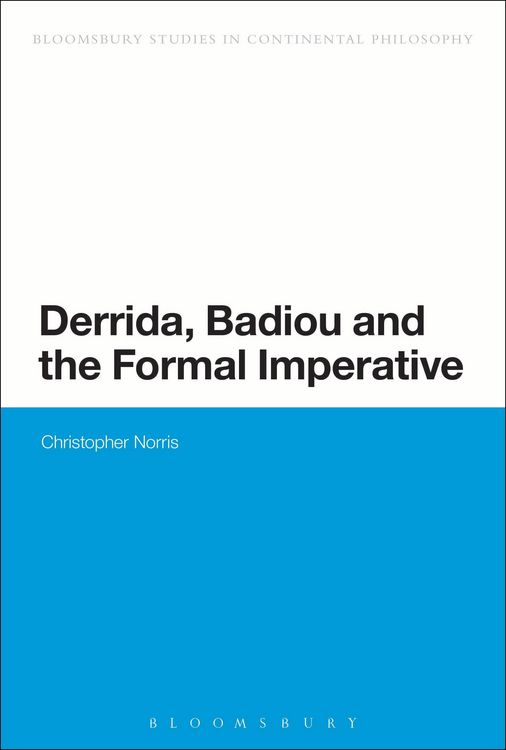 Produktbild: Derrida, Badiou and the Formal Imperative