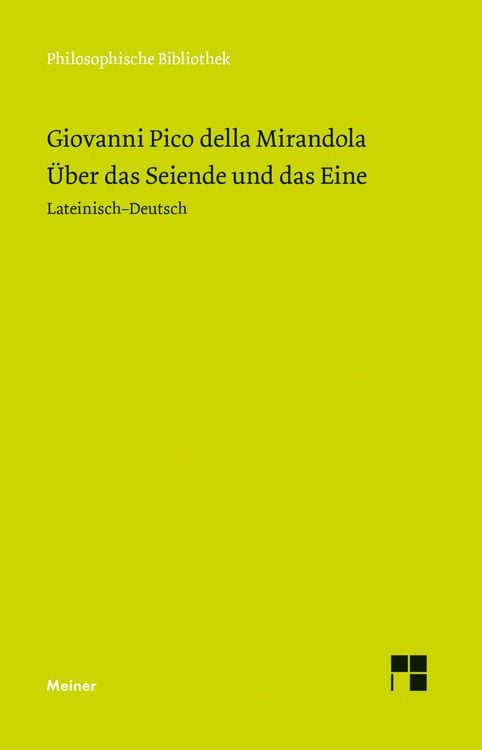 Produktbild: &Uuml;ber das Seiende und das Eine