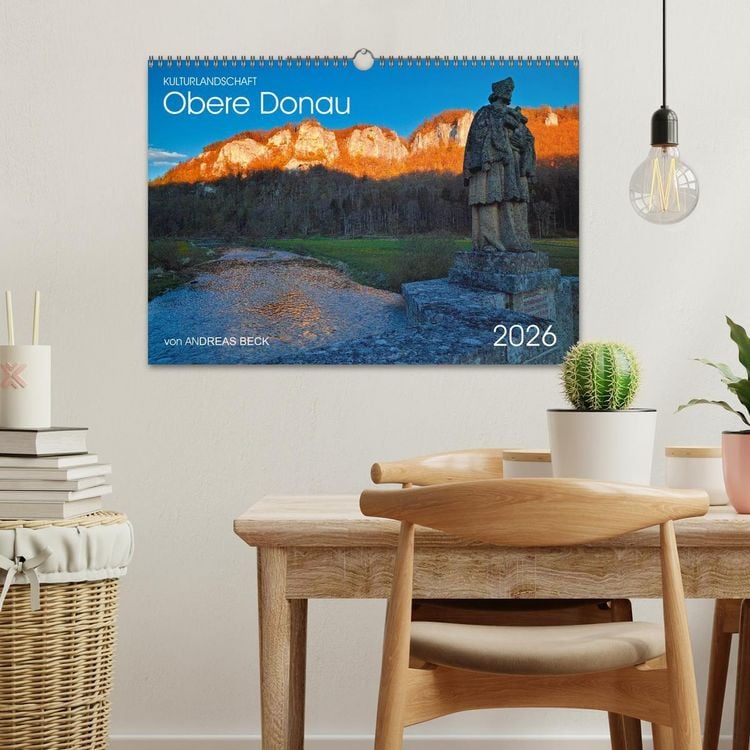 Produktbild: Kulturlandschaft Obere Donau (Wandkalender 2026 DIN A3 quer), CALVENDO Monatskalender