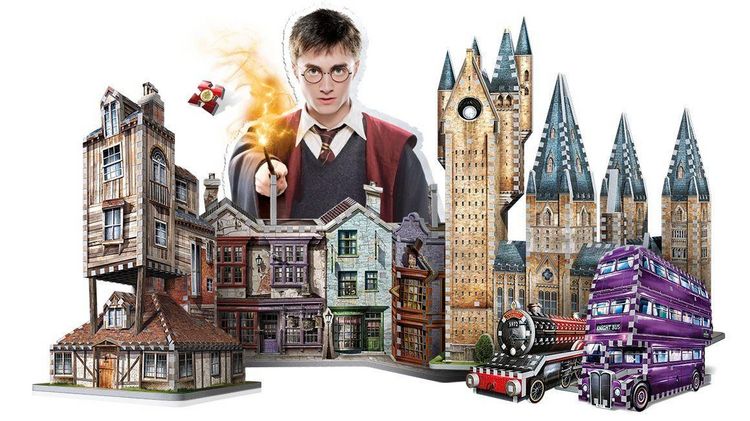 Produktbild: Hagrids H&uuml;tte - Harry Potter. 3D-PUZZLE (270 Teile)