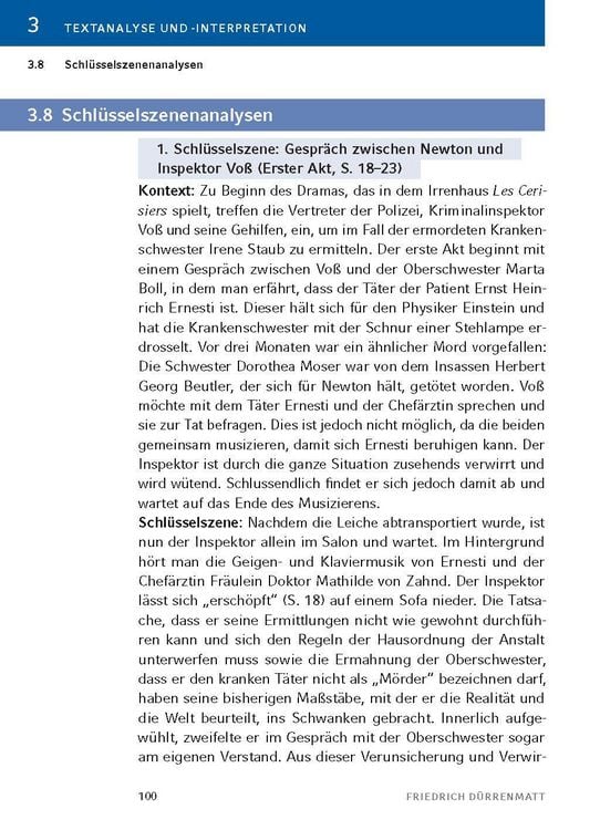 Produktbild: Die Physiker von Friedrich D&uuml;rrenmatt