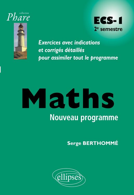 Produktbild: Math&eacute;matiques ECS-1 2e semestre