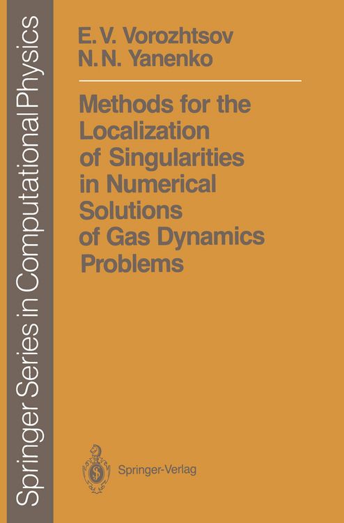 Produktbild: Methods for the Localization of Singularities in Numerical Solutions of Gas Dynamics Problems