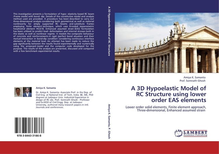 Produktbild: A 3D Hypoelastic Model of RC Structure using lower order EAS elements