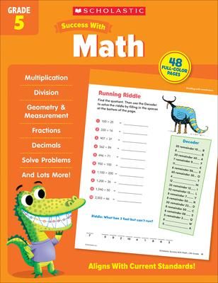 Produktbild: Scholastic Success with Math Grade 5 Workbook