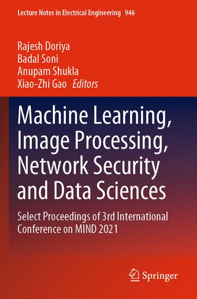 Produktbild: Machine Learning, Image Processing, Network Security and Data Sciences