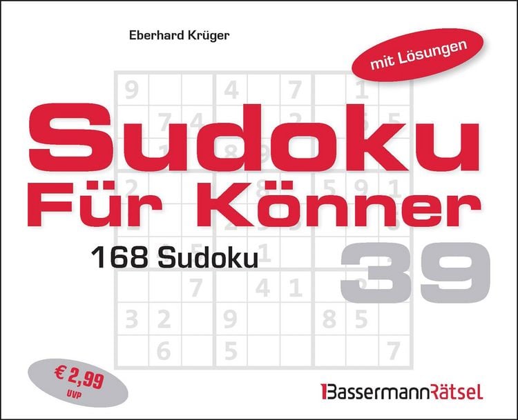 Produktbild: Sudoku f&uuml;r K&ouml;nner 39