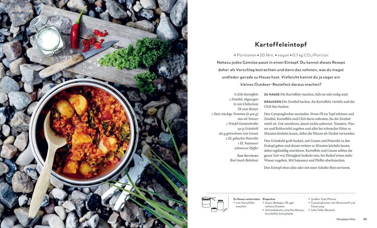 Produktbild: Nachhaltig Kochen f&uuml;r drau&szlig;en und unterwegs