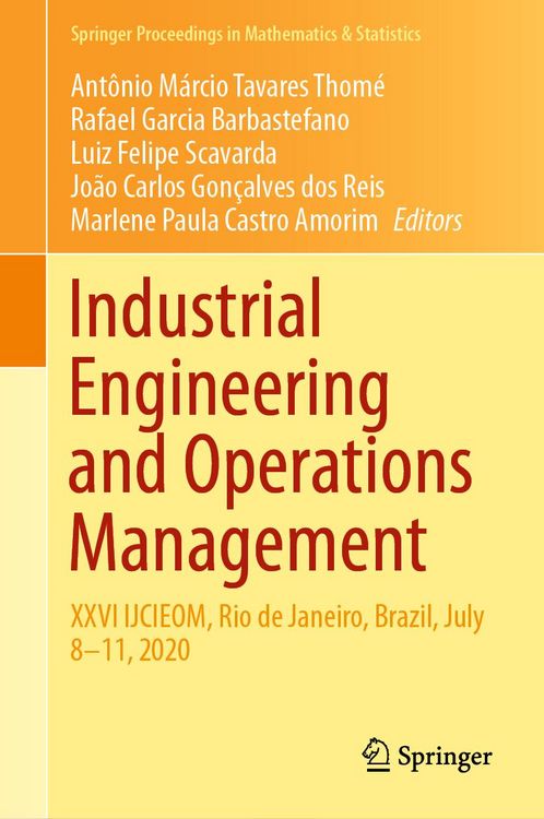 Produktbild: Industrial Engineering and Operations Management