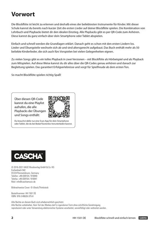 Produktbild: Blockfl&ouml;te - Schnell und einfach lernen