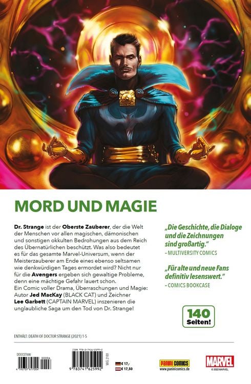 Produktbild: Der Tod von Doctor Strange