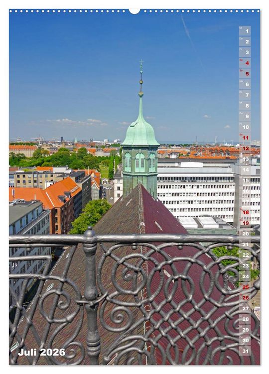 Produktbild: Kopenhagen. Skandinavische Sch&ouml;ne (Wandkalender 2026 DIN A2 hoch), CALVENDO Monatskalender