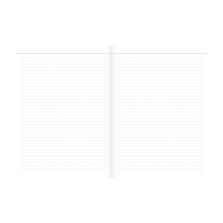 Produktbild: Notizbuch Ikon 15x21 64 Blatt liniert Schicht