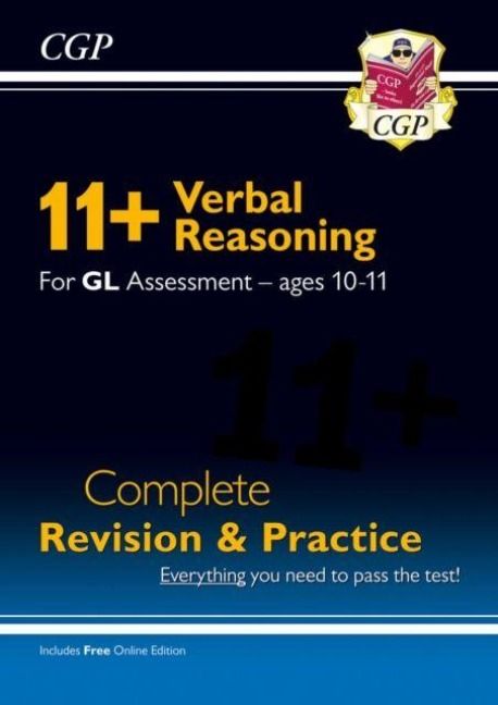 Produktbild: 11+ GL Verbal Reasoning Complete Revision and Practice - Ages 10-11 (with Online Edition)