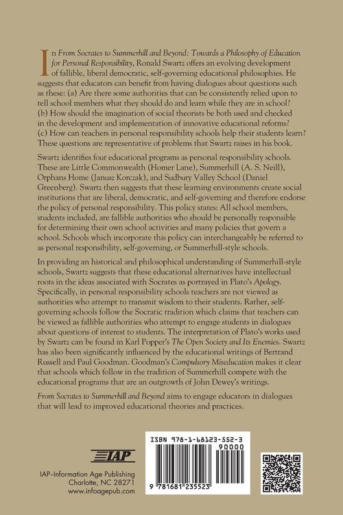 Produktbild: From Socrates to Summerhill and Beyond