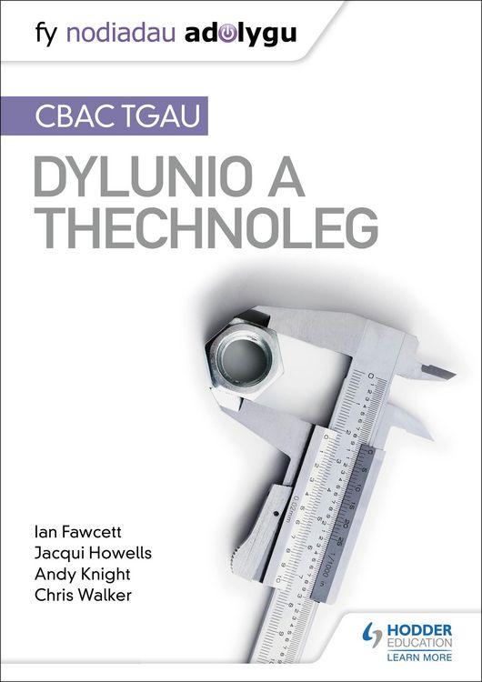 Produktbild: Nodiadau Adolygu: CBAC TGAU Dylunio a Thechnoleg (My Revision Notes:WJEC GCSE Design and Technology Welsh-language edition