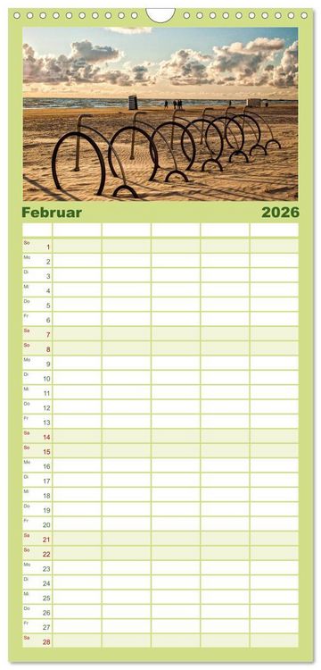 Produktbild: Familienplaner 2026 - Das Baltikum - Unterwegs in faszinierenden Kulturlandschaften mit 5 Spalten (Wandkalender, 21 x 45 cm) CALVENDO