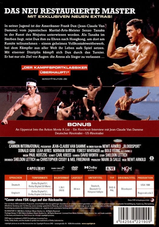 Produktbild: Bloodsport - Eine wahre Geschichte