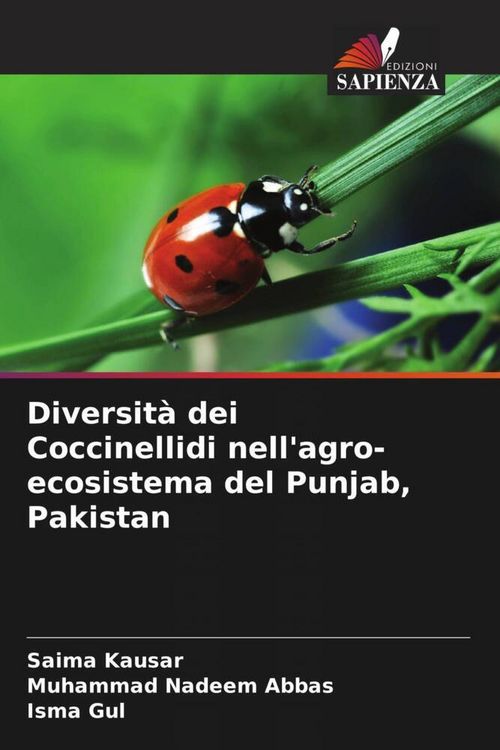 Produktbild: Diversit&agrave; dei Coccinellidi nell'agro-ecosistema del Punjab, Pakistan