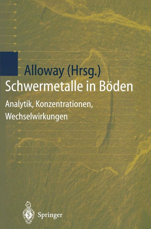 Produktbild: Schwermetalle in B&ouml;den