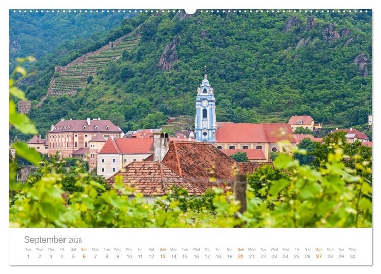 Produktbild: Touring Austria (High Quality Premium Wall Calendar 2026 DIN A2 landscape),CALVENDO 12 Month Wall Calendar
