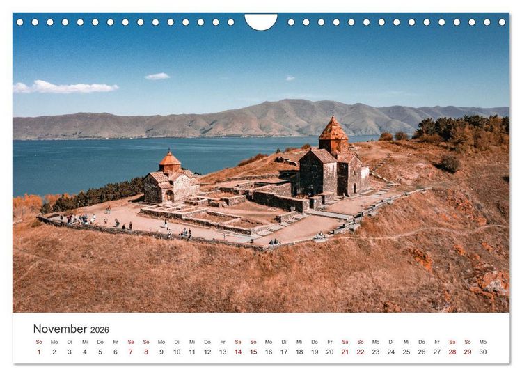Produktbild: Armenien - Wo die Geschichte ihre Stimme erhebt (Wandkalender 2026 DIN A4 quer), CALVENDO Monatskalender