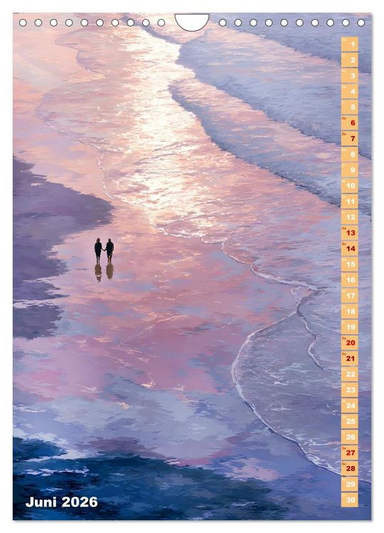 Produktbild: Leise zwischen uns (Wandkalender 2026 DIN A4 hoch), CALVENDO Monatskalender