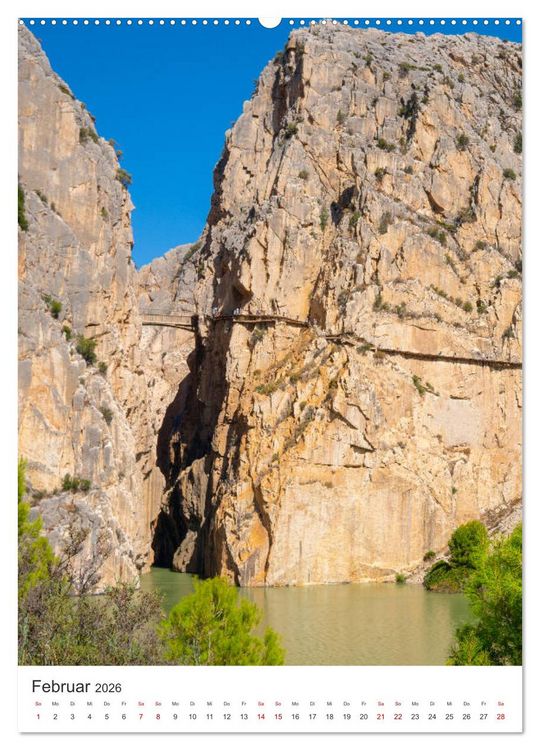 Produktbild: Sch&ouml;nes Andalusien (Wandkalender 2026 DIN A2 hoch), CALVENDO Monatskalender