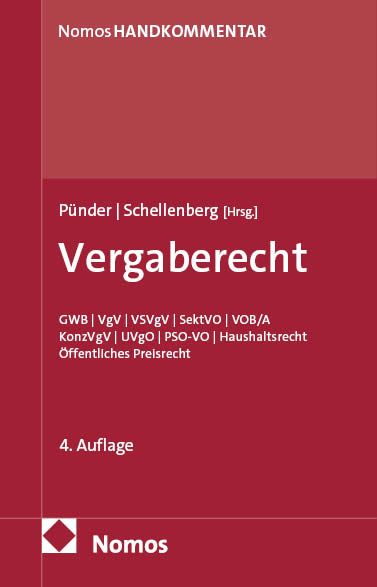 Produktbild: Vergaberecht