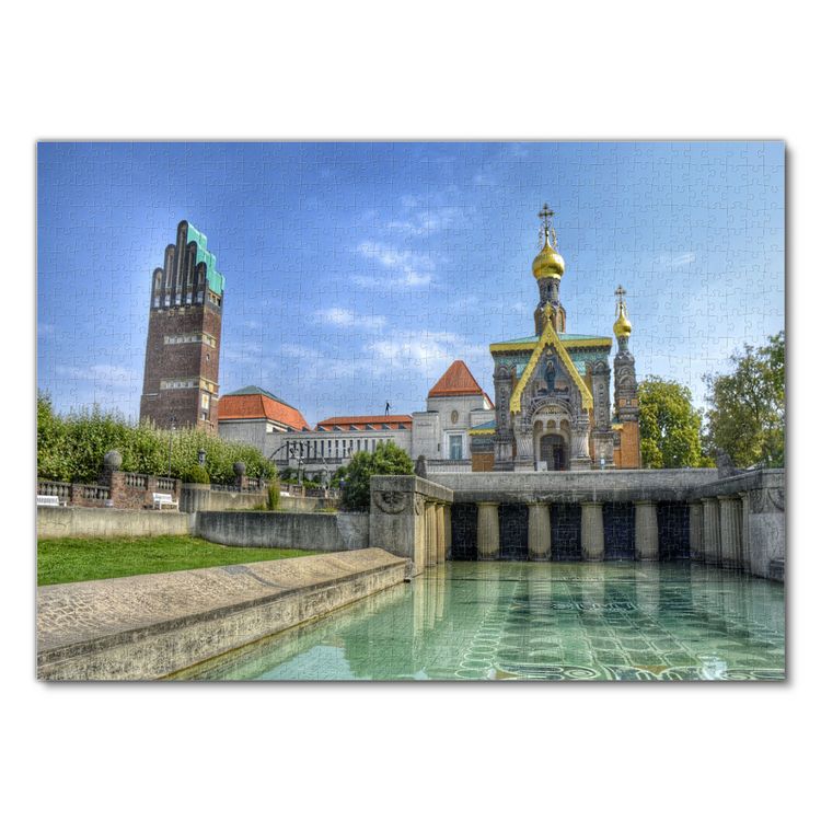 Produktbild: Lais Puzzle Darmstadt 1000 Teile