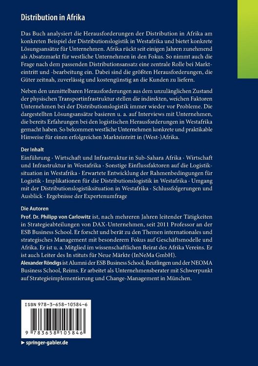 Produktbild: Distribution in Afrika