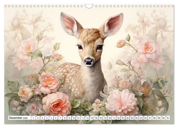 Produktbild: Tierisch s&uuml;&szlig;! (Wandkalender 2026 DIN A3 quer), CALVENDO Monatskalender