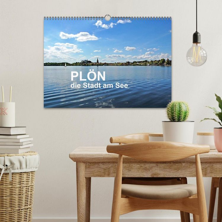 Produktbild: Pl&ouml;n - die Stadt am See (Wandkalender 2026 DIN A3 quer), CALVENDO Monatskalender