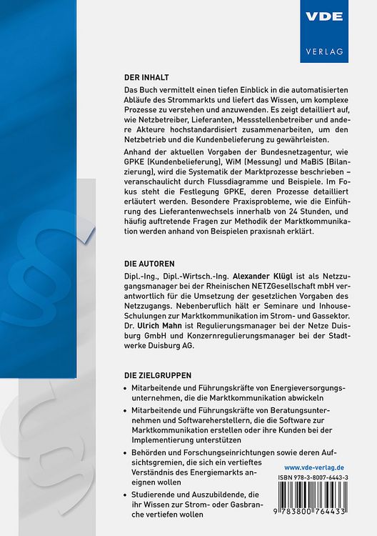 Produktbild: Marktkommunikation Strom – einfach erklärt