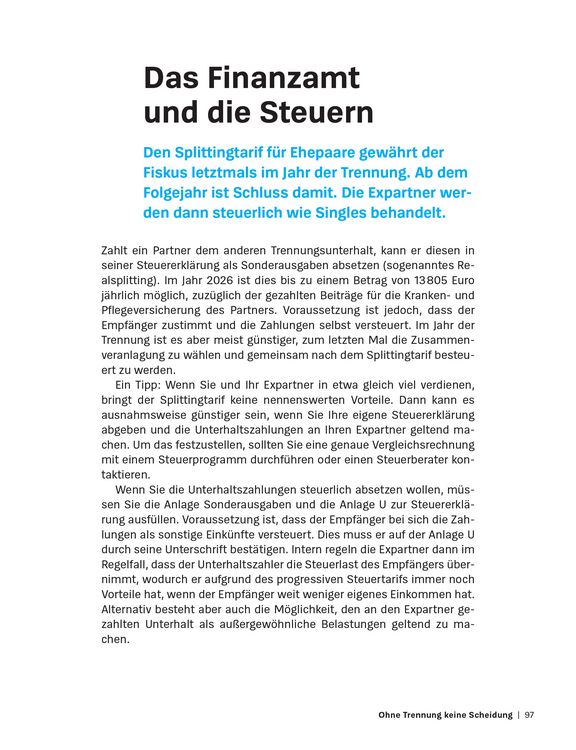 Produktbild: Hilfe bei Scheidung und Trennung