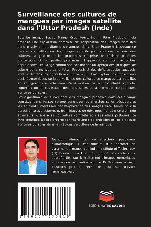 Produktbild: Surveillance des cultures de mangues par images satellite dans l'Uttar Pradesh (Inde)